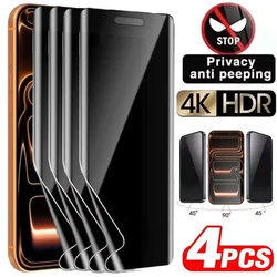 Enhanced Privacy Hydrogel Anti - Spy Screen Protector Film - 3PCS