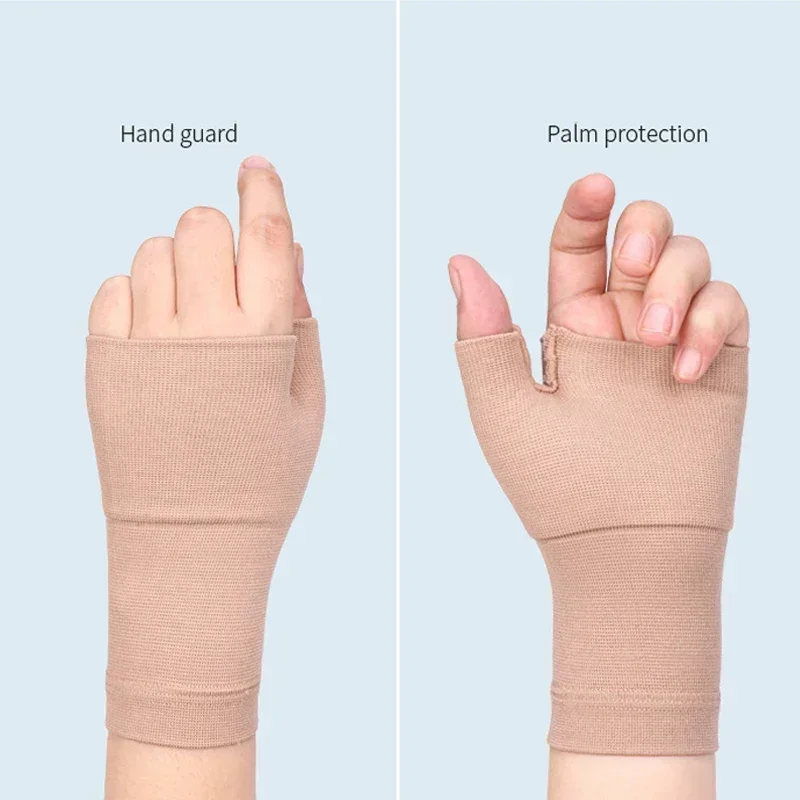 Wrist Support Band Gloves Brace Strap Compression Sleeve For Sprains Joint Pain Tenosynovitis Arthritis