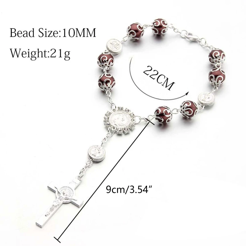Finger Baptism Rosaries Beads Faux Pearls For Baptism Christening baptism rosary beads