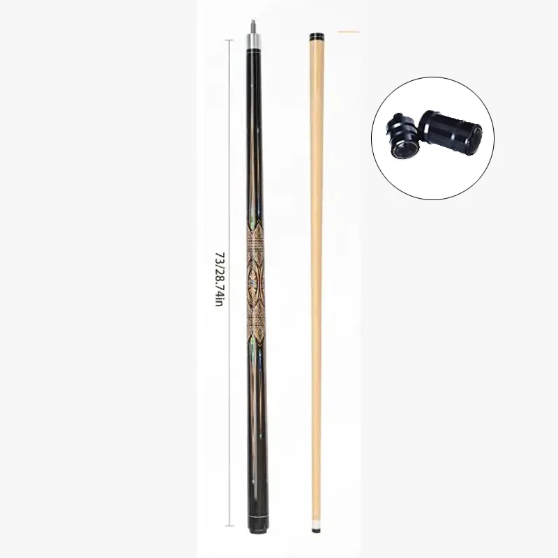 QUEUE DE BILLARD En Bois Pour Joueurs De Billard Salles De Jeux EUR 55