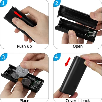 Money Safe Box Key Cash Hidden Storage Creative Fake Power Bank Pill Case Box Container Hiding Spot Prevent Robbers 1
