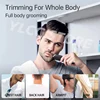 Men's Electric Groin Hair Trimmer Pubic Hair Trimmer Body Grooming Clipper for Men Bikini Epilator Rechargeable Shaver Razor 2