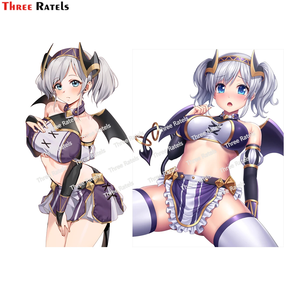 Three Ratels H259 Akari Princess Connect Adesivi Per Auto Per Volkswagen Bmw E46 Bmw E90 Passat B6 Adesivo Per Auto Automobile