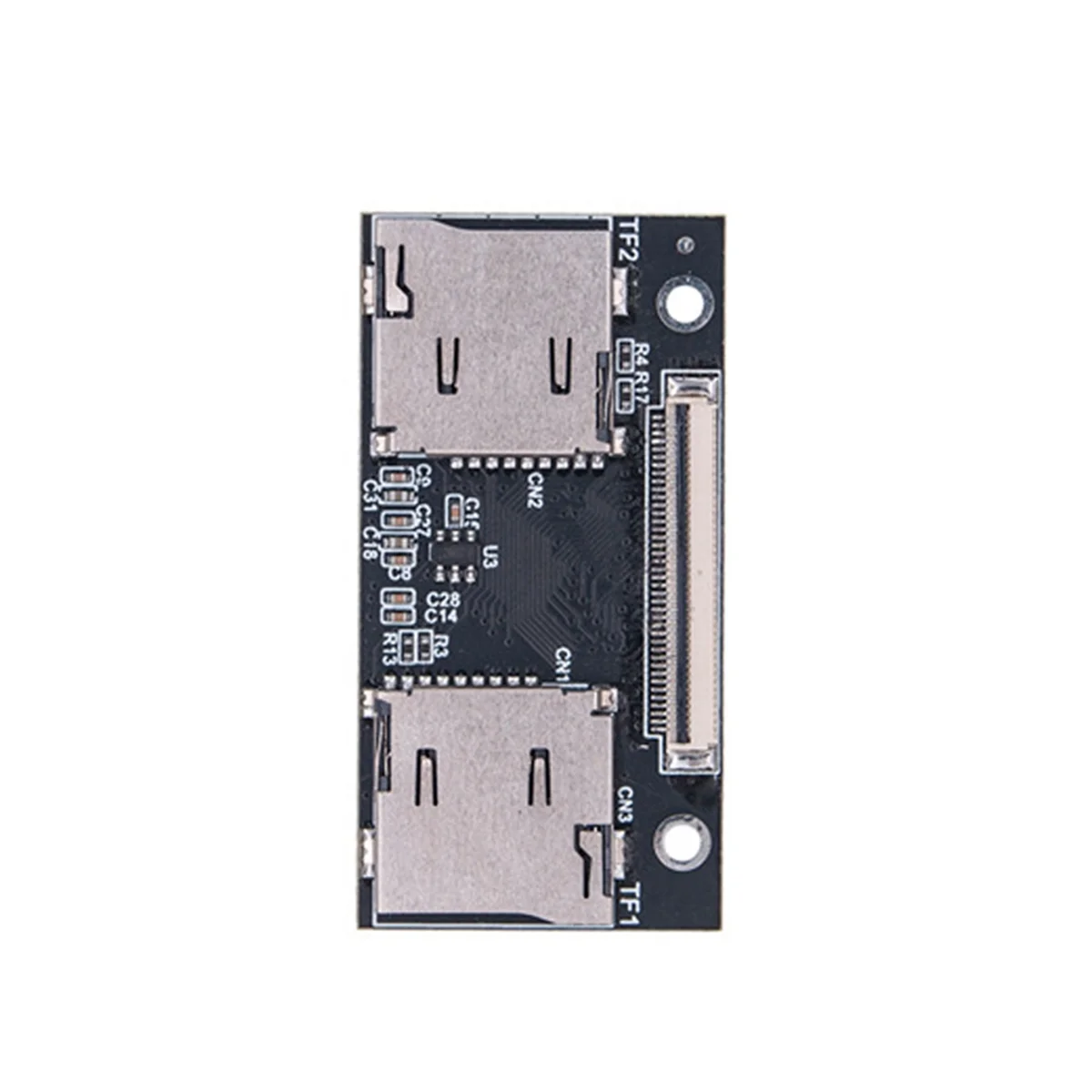 Dual TF Card Adapter with Anti-Interference Technology for Computers and Game Consoles