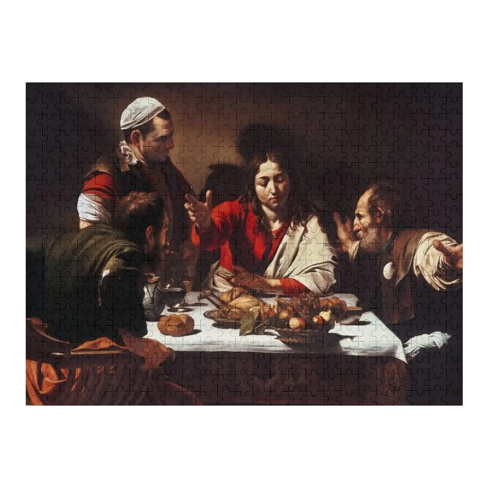 Caravaggio - Supper at Emmaus 1601 Jigsaw Puzzle Christmas Toys Personalized Toys Puzzle