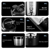 Electric Shaker Bottle 650ml Rechargeable Powerful with Powder Compartment for Smooth Protein Shakes Supplement Storage 3