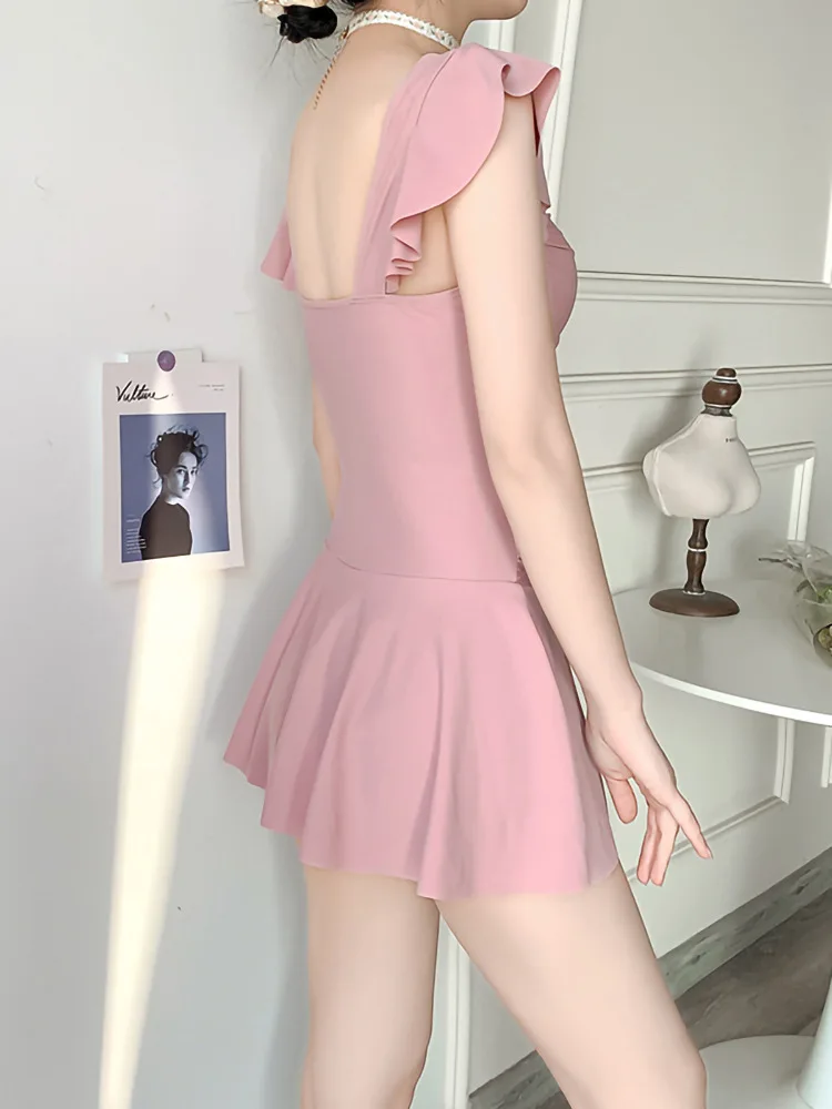 Women's Low-cut One-piece Swimsuit