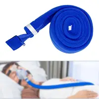Cpap Hose Cover with Zipper Insulation Protection Soft Zippered Fleece Wrap 1