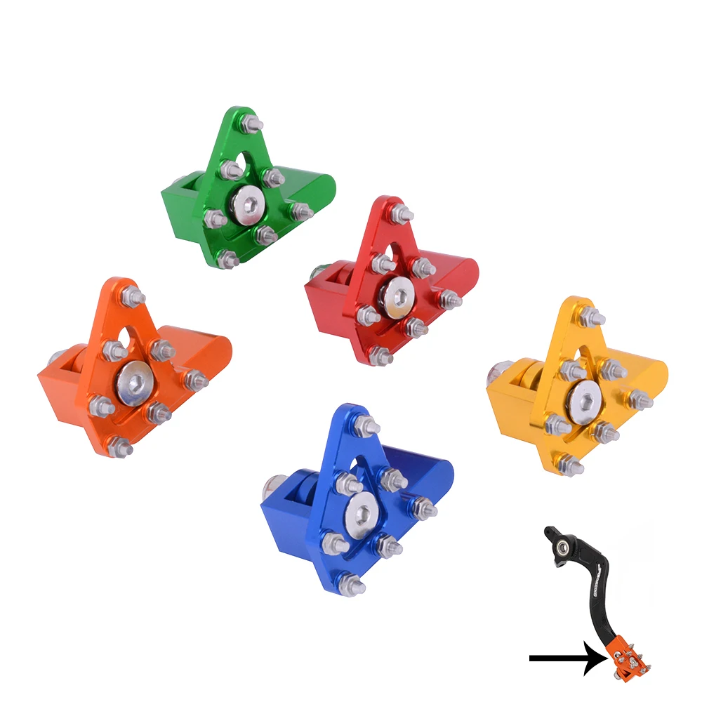

For KTM KAWASAKI SUZUKI YAMAHA HONDA CRF CR RM RMZ WR YZ YZF EXC SX XC Motorcycle Accessories Rear Brake Lever Pedal Step Tip