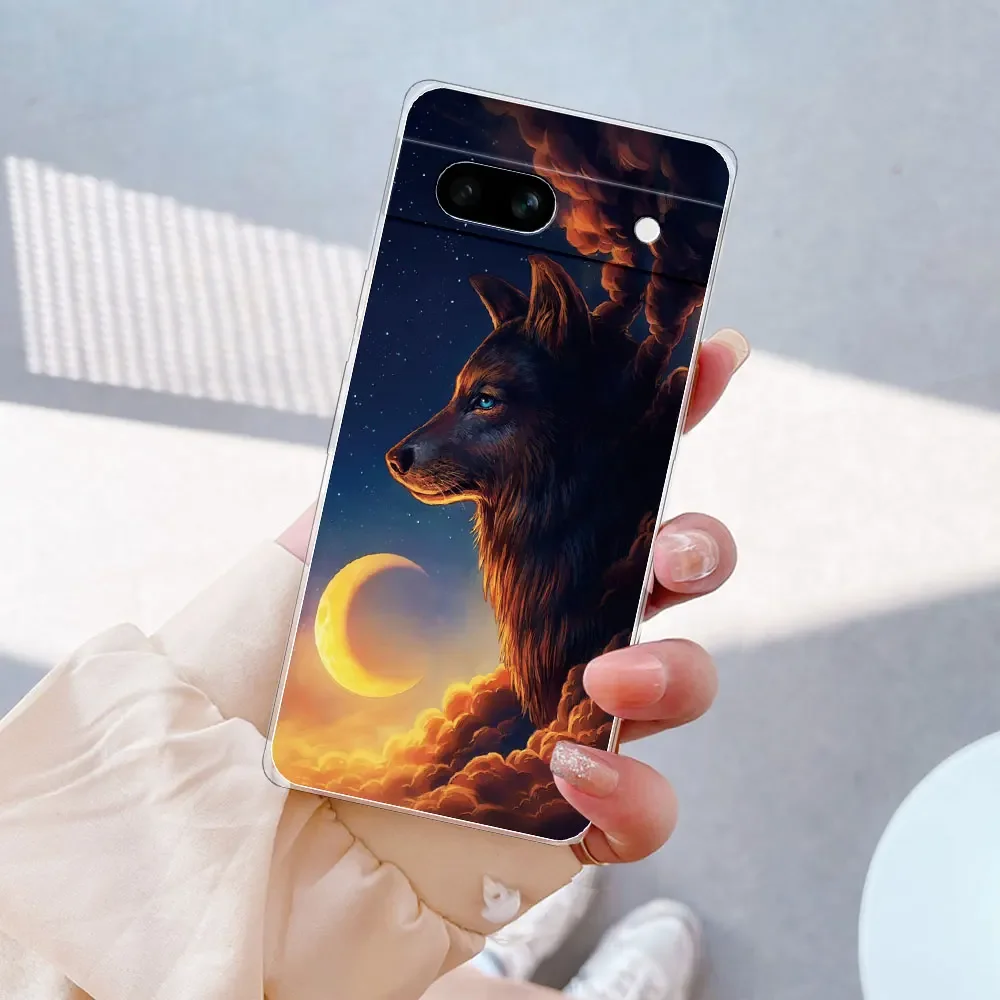 Clear Soft Silicone Phone Case for Google Pixel Series - Protective & Sleek Design