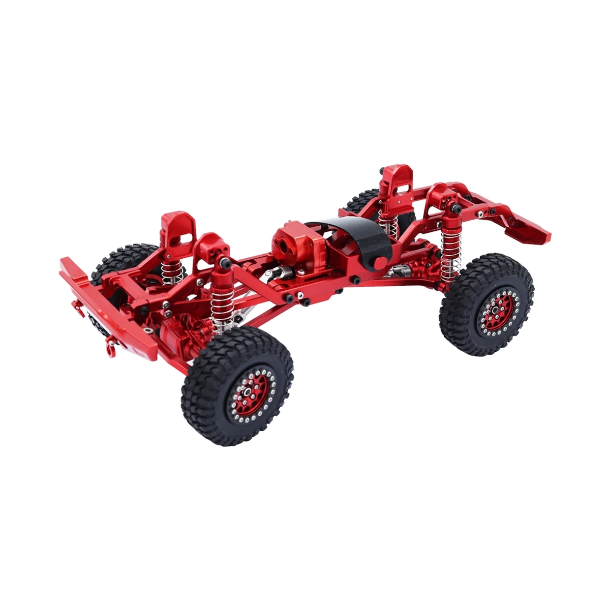 

Metal Assembled Frame Chassis Kit for TRX4M TRX4-M Defender 1/18 RC Crawler Car Upgrade Parts Accessories,Red