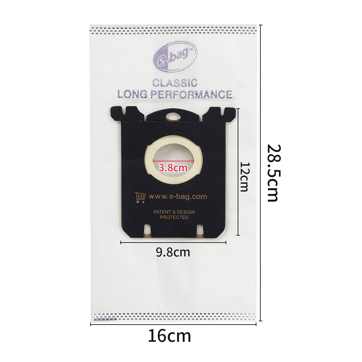 Vacuum Cleaner Bags for  S-Bag Dust Bag Accessories for Philips Tornado Vacuum Cleaner Filter and Dust Bags - 2
