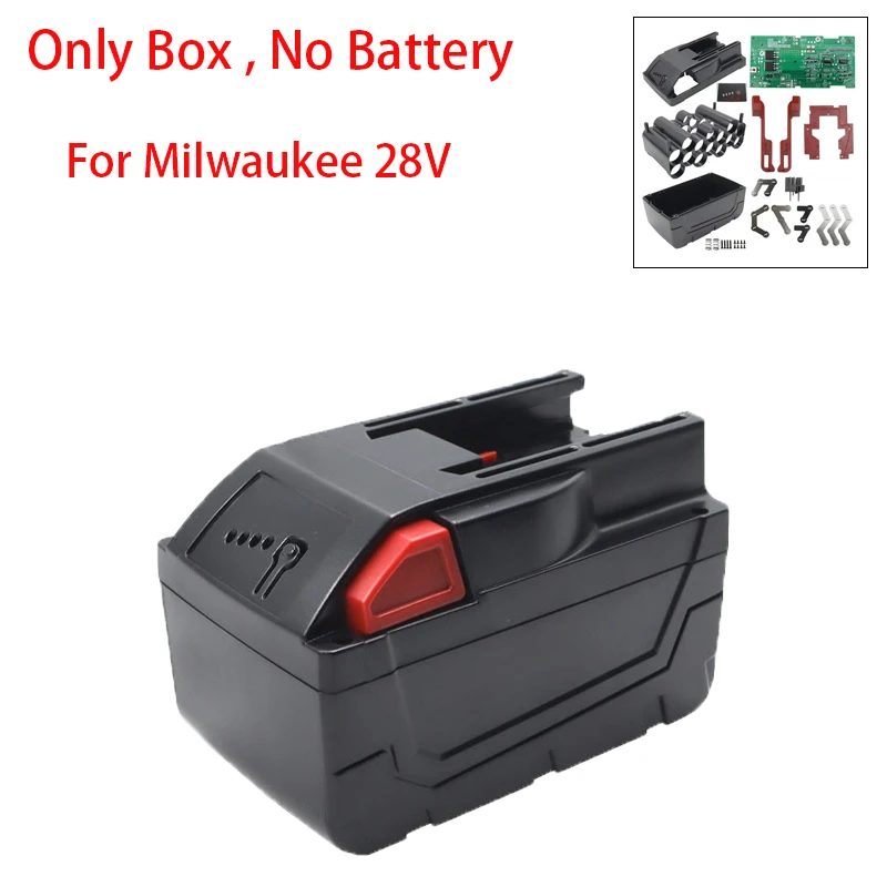 Enhanced Lithium-ion Battery Plastic Case with PCB Charging Protection Circuit