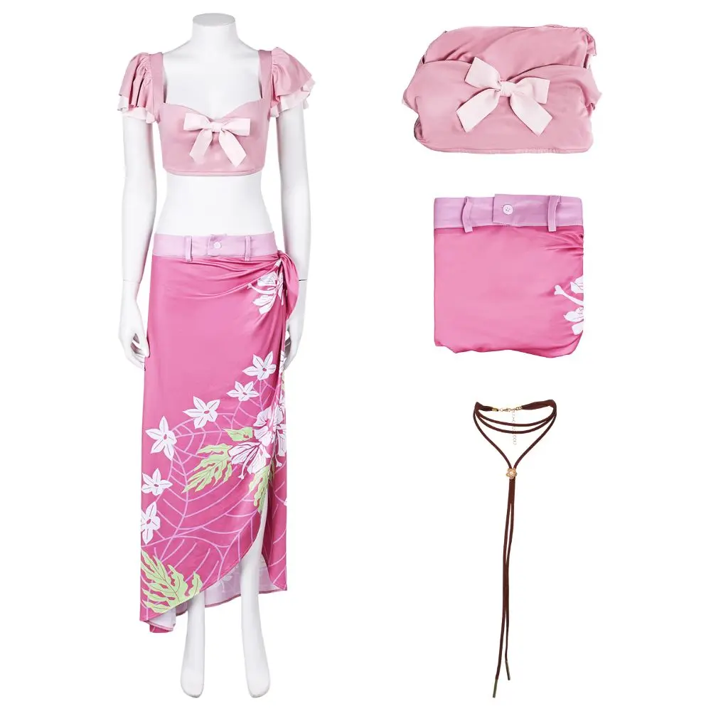 thumbnail image 1 of Traje de baño de Aerith de Final Fantasy 7, disfraz de Cosplay para mujeres y niñas, traje de baño de dos piezas, conjunto de bikini, traje de Halloween, 1 of 5
