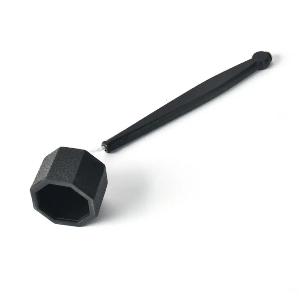 

Octagonal Pool Cue Chalk Holder Portable Black Plastic Pocket Snooker Chalk Holder For Billiard Billiard Accessories