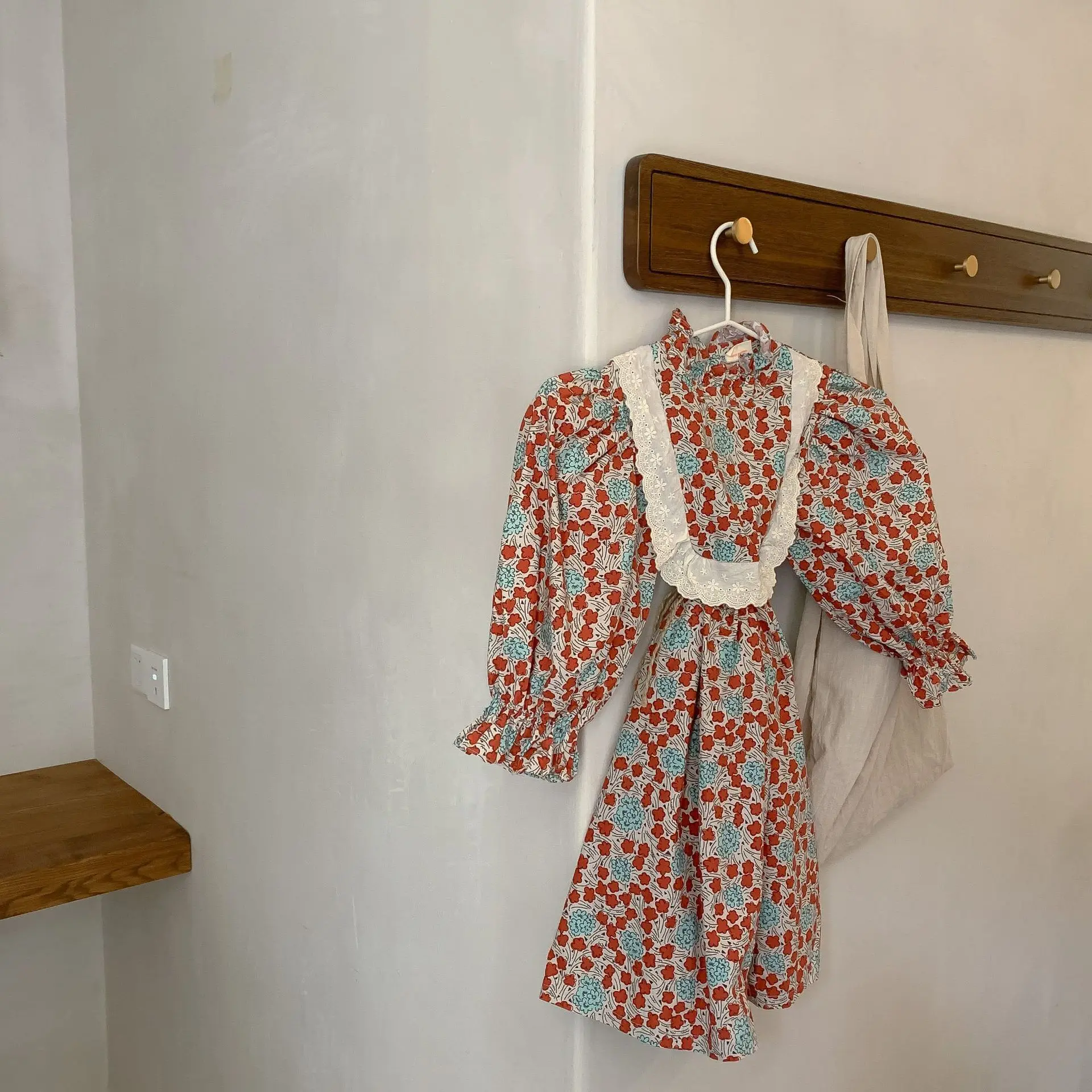 22 Spring New Girls Princess Dress Long Sleeve Floral Cotton Toddler Kids Party One Piece Dresses Children Frock Baby Clothing Aliexpress