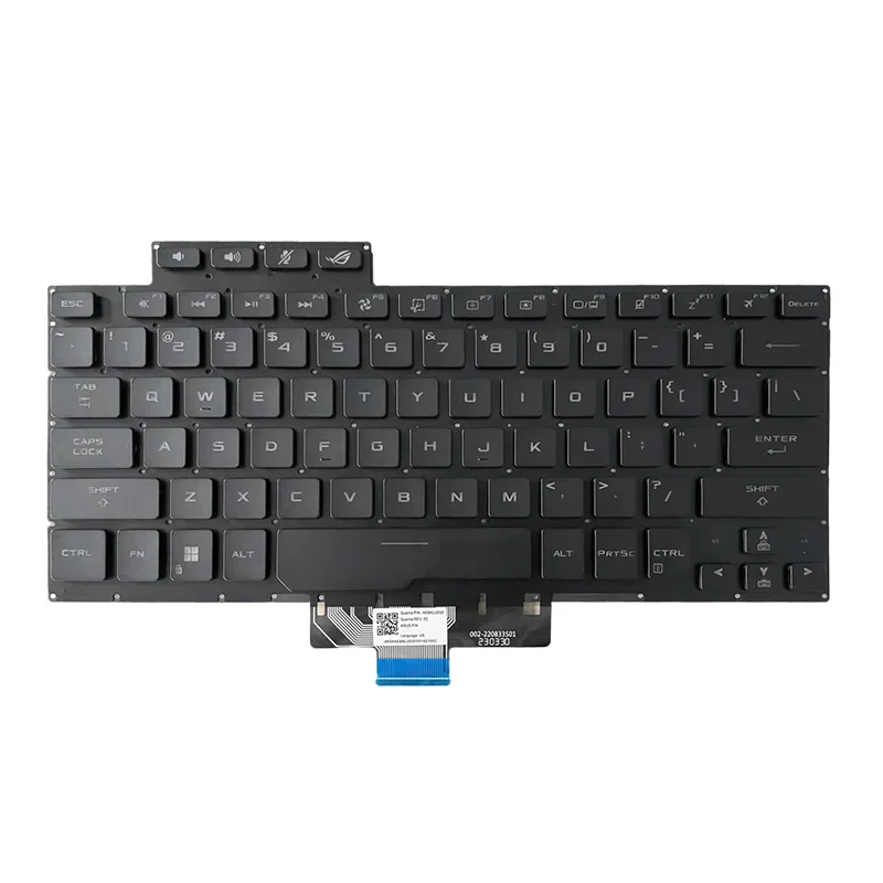 New Laptop Keyboard For Asus Zeprus 14 GA401 GA401U GA401M