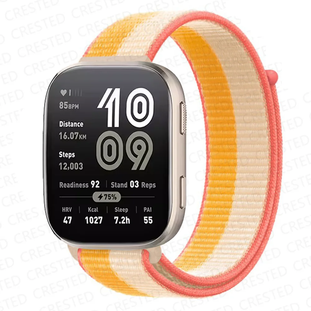 Nylon Loop Watchband Bracelet - 22mm Strap Replacement
