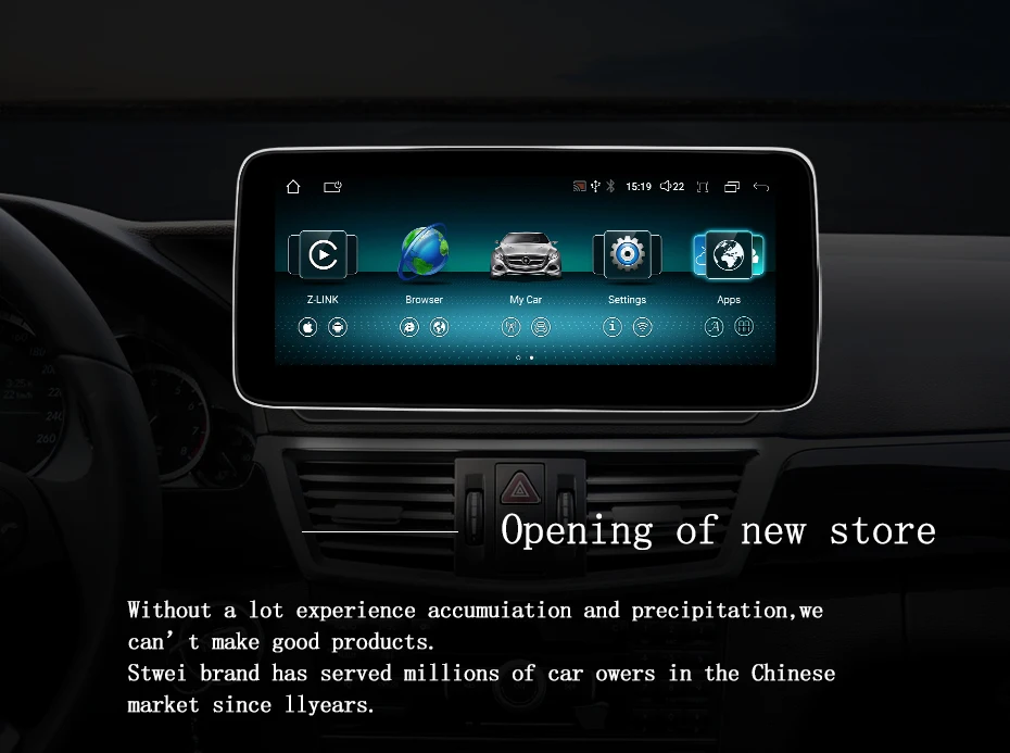 Factory Price 8 Core Android AUTO Carplay For Mercedes Benz E Class W212 Car Vid