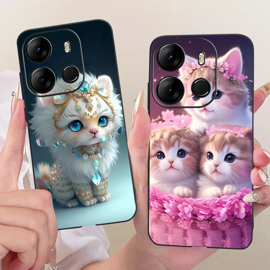 Cool Dragon Painted Soft Silicone Phone Case - Enhanced Protection Back Cover Bags