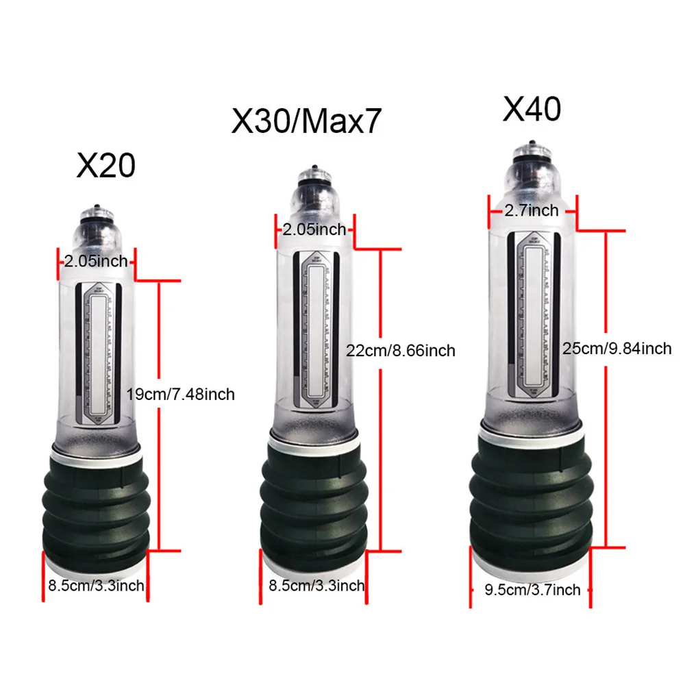 Vacuum sex toy Male Penis Pump Water Vacuum Pump For Men Penis Enlargement Pump Dick Extender Cock Exercises Pump Glans Trainer Adults Sex Toys
