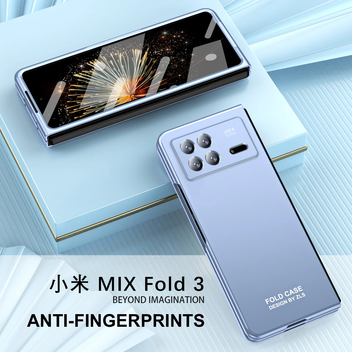 

Складной однотонный чехол для телефона xiaomi mix fold 3