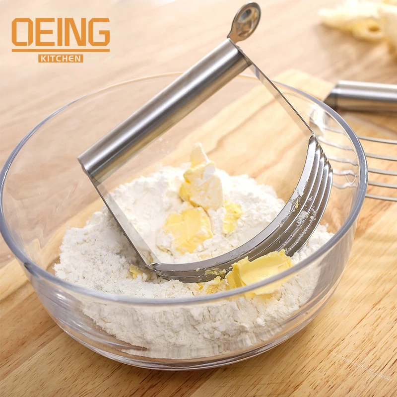 Last Confection Pastry Blender Dough Cutter - Soft Grip Handle & Stainless  Steel Blades - Professional Flour Mixer for Pasta, Pie Crust and Cake