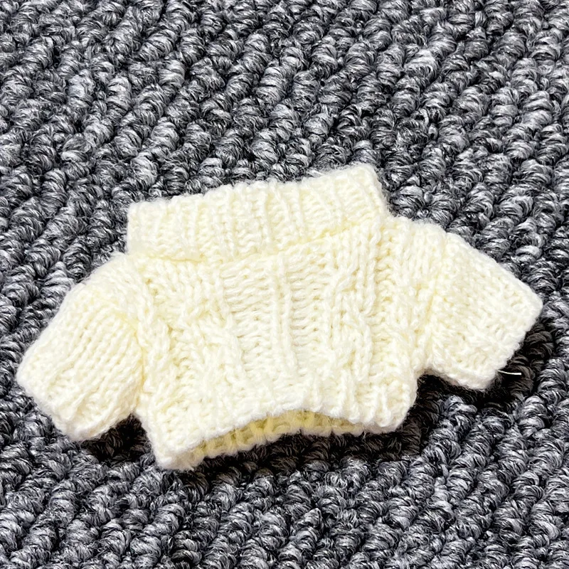 17cm Labubu clothes 1nd/2nd labubu Generation Labubu Sitting Party Clothes Pendant Doll Labubu doll Clothes Sweater scarf 6