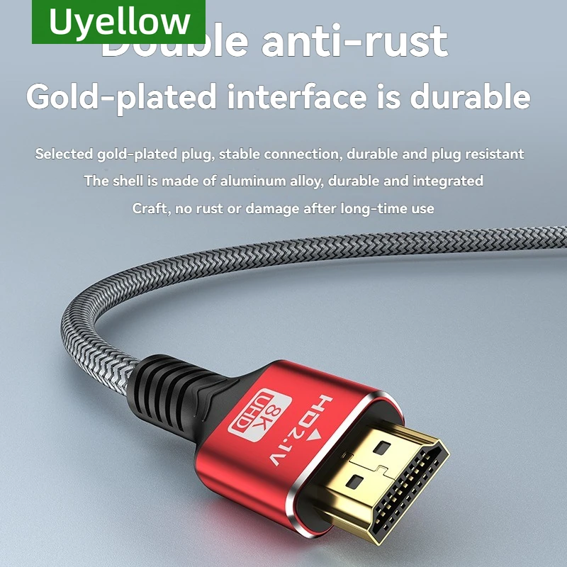รูปสินค้า สาย HDMI 2.1 8K 120Hz สำหรับ HDTV และ PC