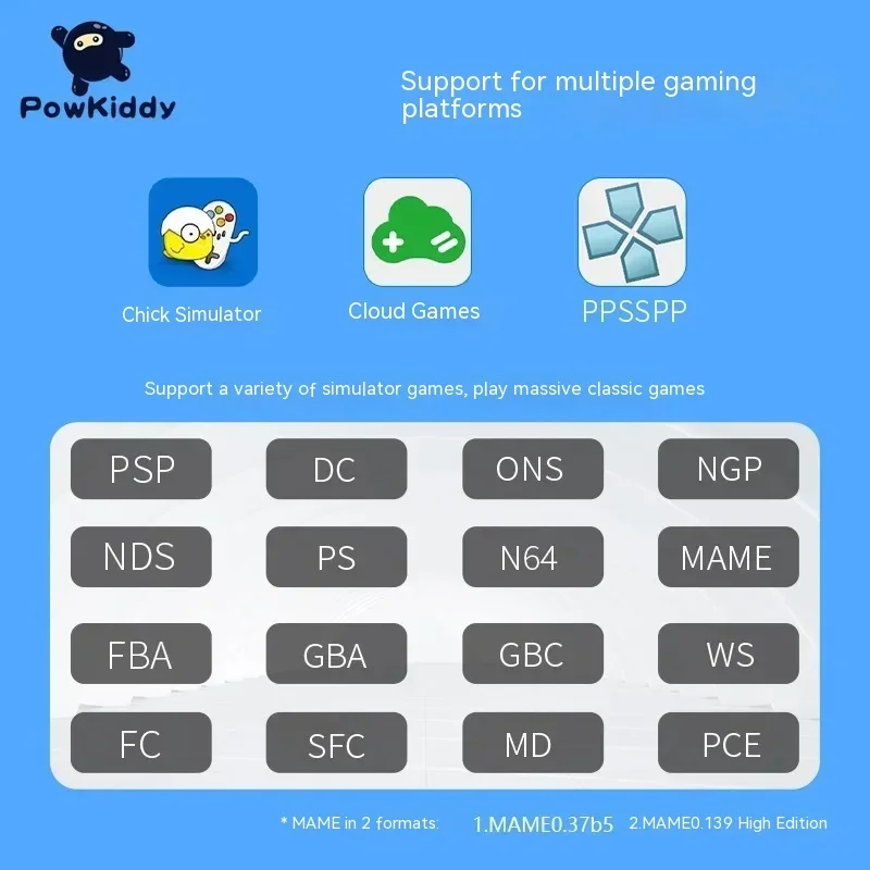 Powkiddy X17 Ʈ ڵ ̸ ܼ, 7 ġ IPS ġ ũ, ȵ̵ 7.0, 5000mah  ڵ,  ܼ,  , ǰ