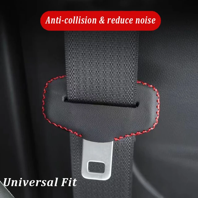 Protecteur universel de ceinture de sécurité de voiture, anti-collision,  housse de ceinture de sécurité pour intérieur de voiture, étui à boutons,  accessoires automobiles - AliExpress