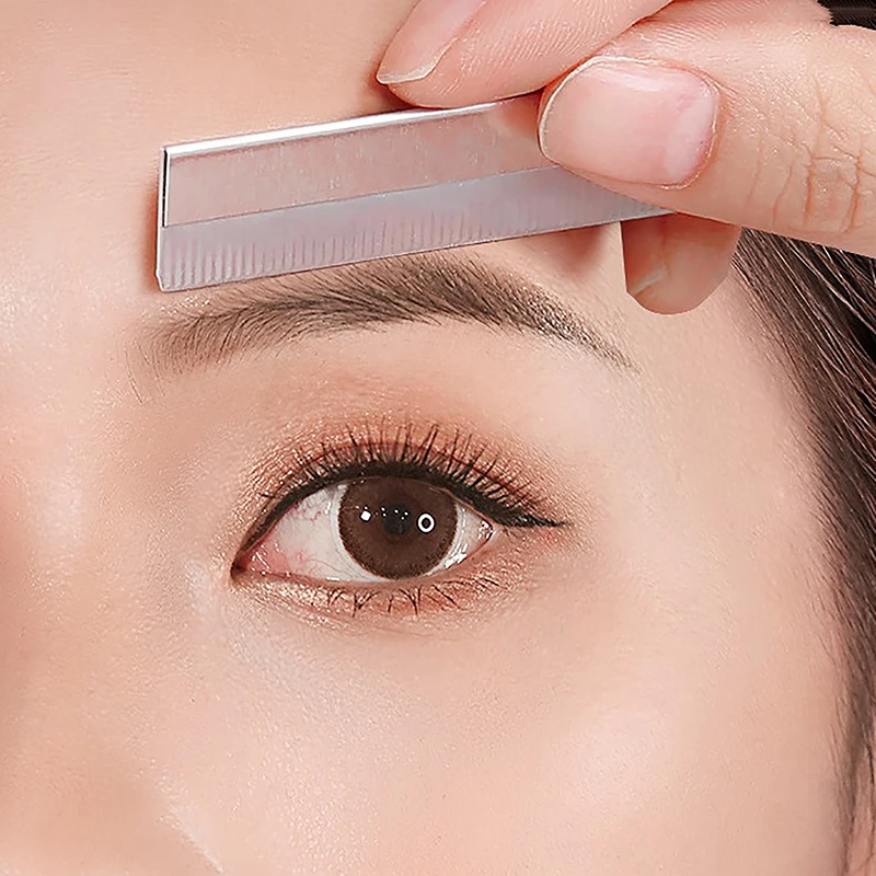 Description Picture 6 of itemProfessional Hair Cutting Razor Eyebrow Trimming Knife Stainless Steel Multi-function Sharp Feather Blade Makeup Tool