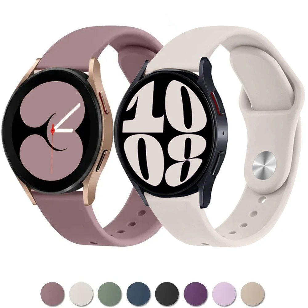 Premium Silicone Watch Band - 20mm/22mm Adjustable Bracelet
