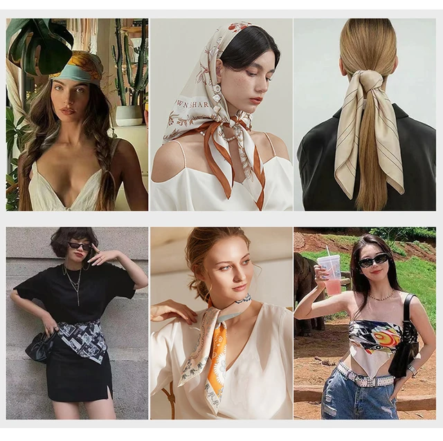 French Women Scarf Style Fashion Head Scarf Styles 2025