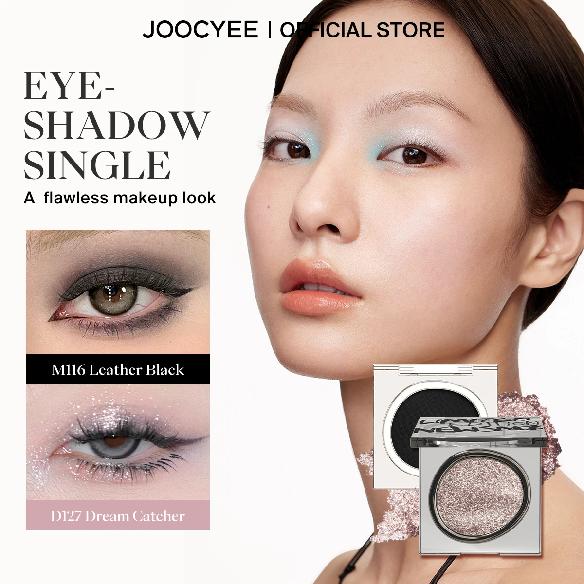 JOOCYEE Single Eyeshadow velvety bling feeling