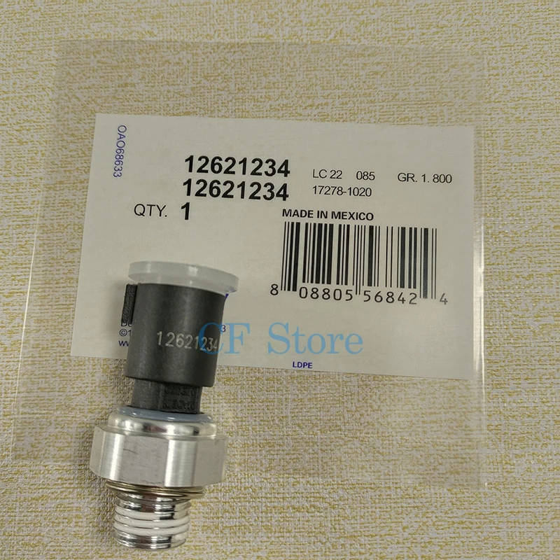 

Oil Pressure Sensor For Buick Allure Encore LaCrosse Chevrolet Camaro Cadillac CTS Silverado Pontiac GMC Sierra 12621234