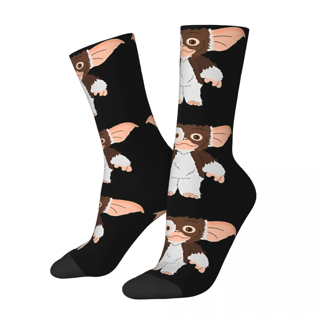 Cute Little Gizmo Calzini Da Uomo Divertenti Vintage Gremlins Gizmo Horror Film Hip Hop Crazy Crew Sock Gift Pattern Stampato