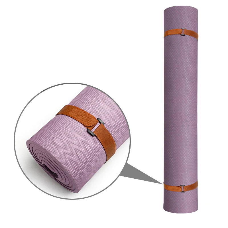High Quality Exercise Mat Strap with Secure Fastener; Adjustable, Durable and Non-Slip Bungee Cord