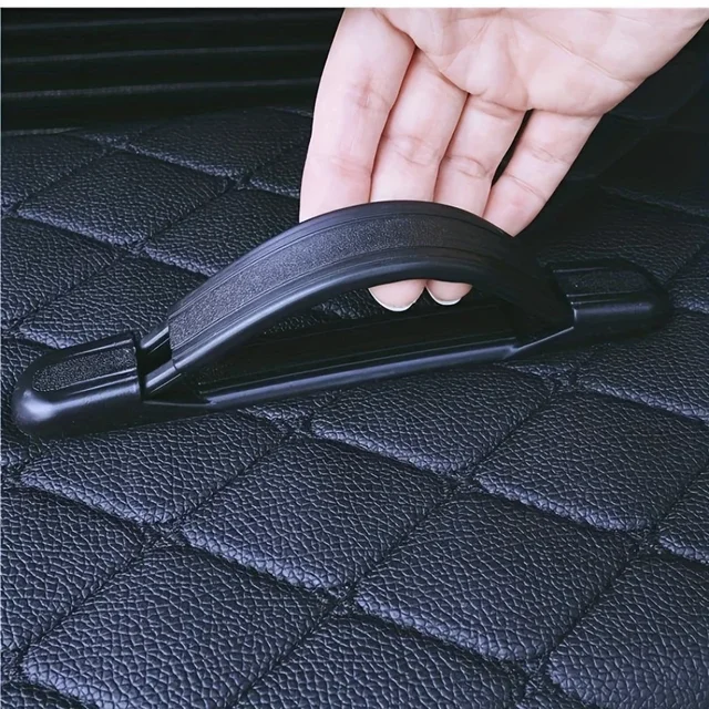 Folding Car Trunk Organizer Box Large Capacity Auto Multiuse Tools Storage Bag Stowing Tidying Leather For Emergency Storage Box 3
