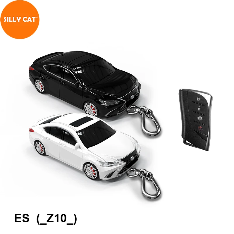 Auto Form Modell Auto Schlüsselanhänger Fall Abdeckung Tasche Schutz Geeignet Für LEXUS ES Z10 UX AA1 AH1 LS F5 Kunststoff Modell Schlüsselanhänger Abdeckung Fall