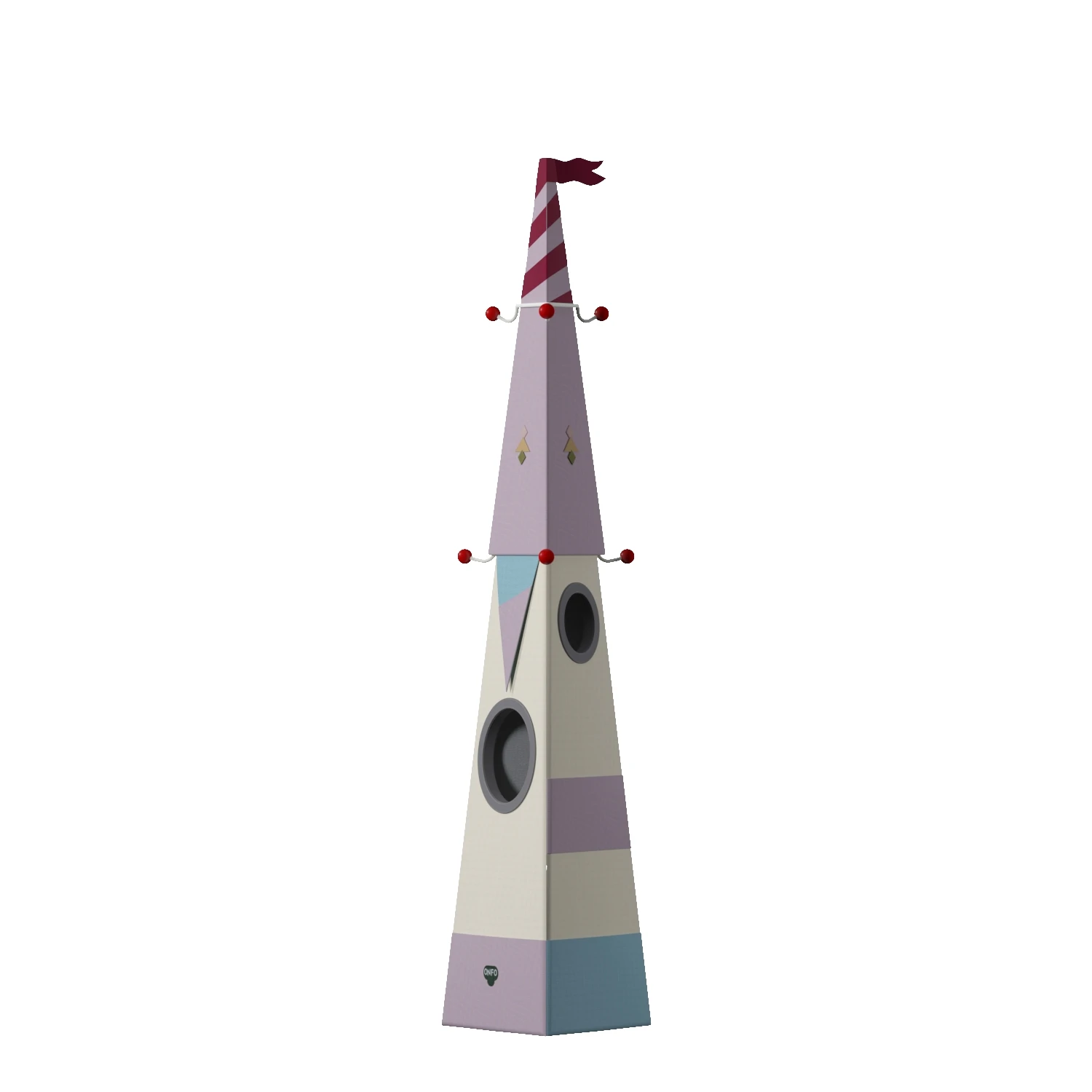 **Children's coat rack Floor-to-ceiling hanger Shelf Picture book Toy hole storage rack