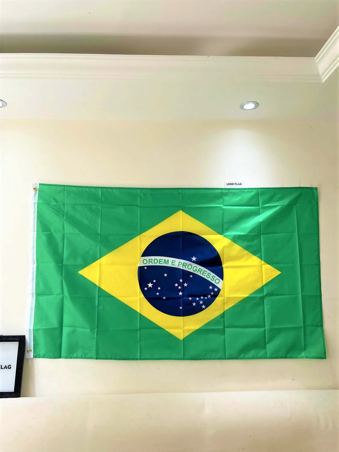 Bandeira do Brasil Vivid Color Green Double Stitched Brazilian National  Flags Banner com Brass Grommets para decorações interiores ao ar livre -  AliExpress