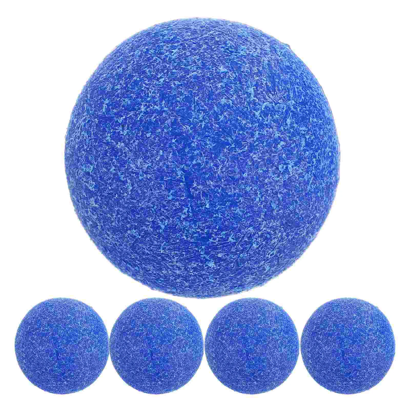 5 Pcs Desktop Matte Football Table Soccer Replacement Mini Sports Balls Tabletop Foosball Foosballs