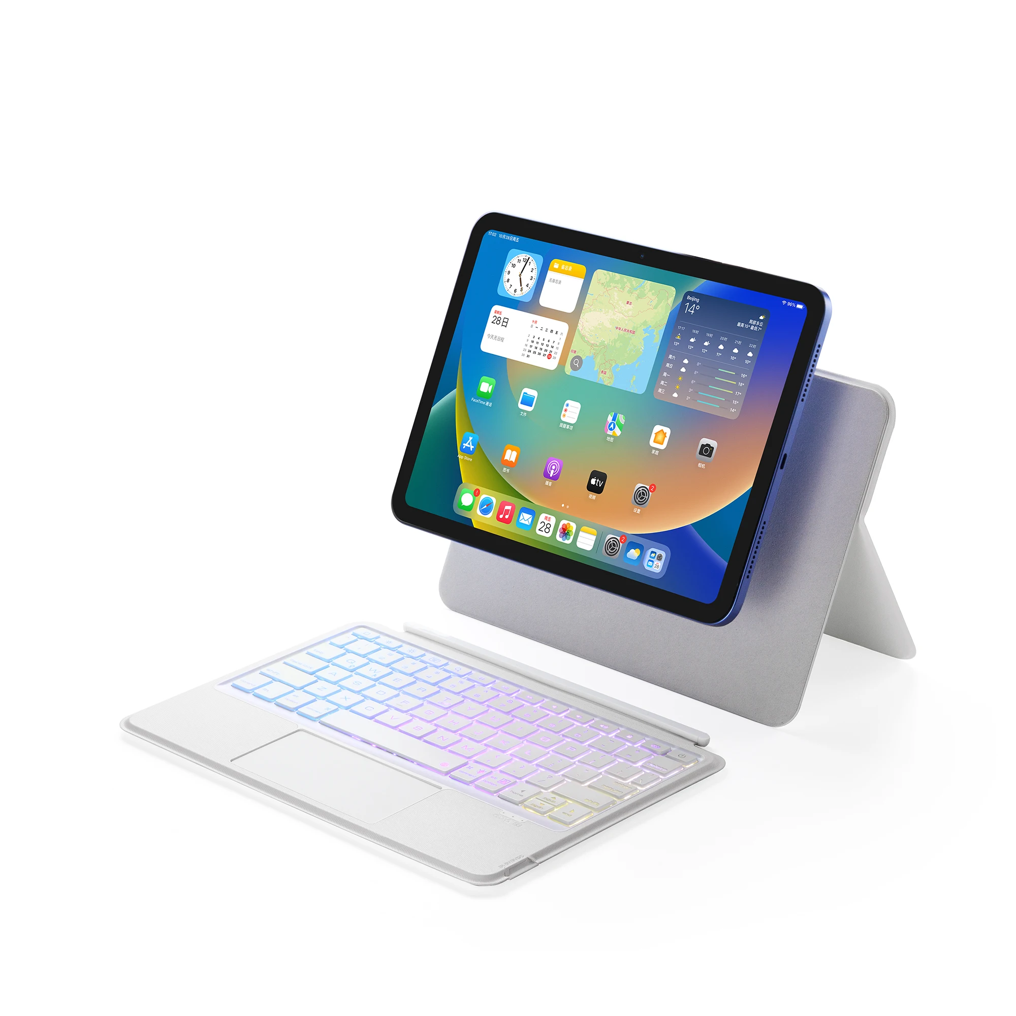Teclado Apple Magic Keyboard Folio para iPad de 10,9 (10ª generación) -  MacOnline
