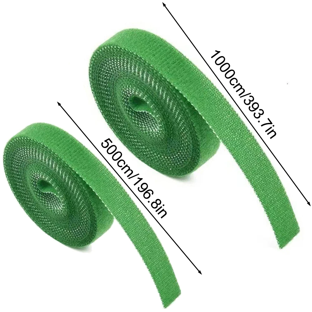 Durable Velcro Plant and Cable Strap - Nylon Self-Adhesive Hook Tie, 5M/10M