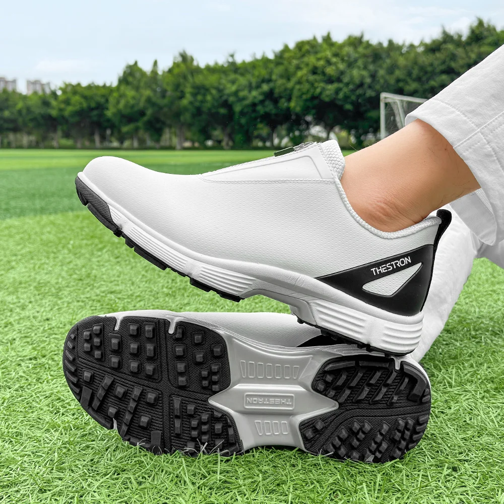 أحذية جولف رجالية مقاومة للماء، أحذية رياضية للجول...