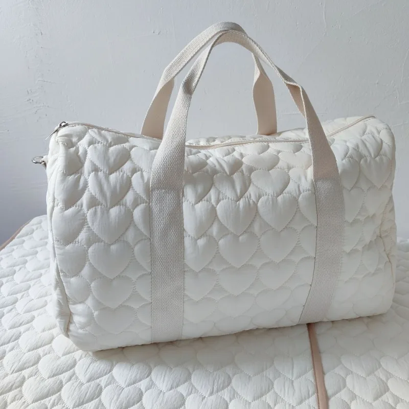 Korean Version of Large-capacity Mommy Bag, Portable Out Storage Bag, Shoulder Crossbody Mother and Baby Travel Boston Bag