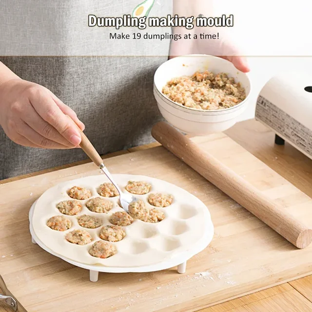 19 Holes Kitchen Dough Press Ravioli Making Mould Dumpling Mold Maker DIY Maker Dumpling Pelmeni Mold 19 Holes Kitchen Dough Press Ravioli Making Mould Dumpling Mold Maker DIY Maker Dumpling Pelmeni Mold Pasta Form