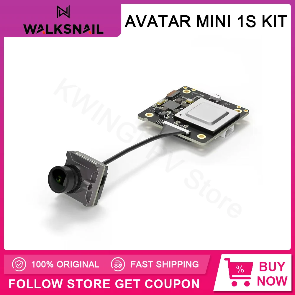 Caddx Avatar Mini 1S Kit FPV HD Nano Camera 1080p 60fps 22ms Low Latency