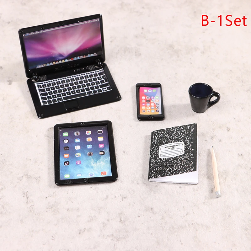 مجموعة ألعاب نموذج مصغر لبيت الدمية لديكور المنزل...